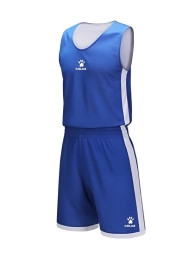 Баскетбольная форма KELME Double-Sided Basketball Uniform (Blue/White)