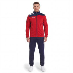 Костюм спорт. муж. MIKASA MT707/MT701-0620-XL, р. XL, 100% полиэстер, красно-сине-белый