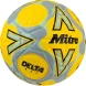 Мяч футб. MITRE Delta One 24, 5-B01787C60, р.5, FIFA Quality, 14п, ТПУ, термосшивка, желто-серый