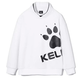 Детский свитшот KELME Boy's Round Neck Sweater White