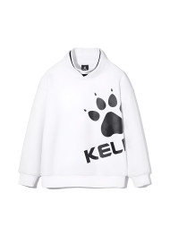 Детский свитшот KELME Boy's Round Neck Sweater White