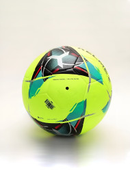 Мяч футбольный KELME Leather Football (18.2) (32 Panels) (Neon/Black)