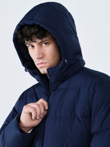 Пуховик FN Snowfall (Short) Dark Blue