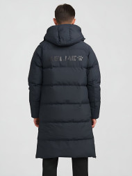 Пуховик KELME Long Down Jacket Dark Grey