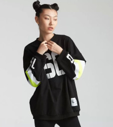 Свитшот KELME Round Neck Sweater Black
