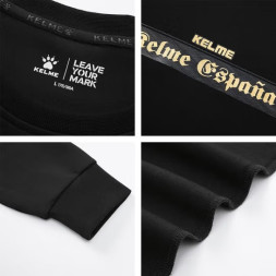 Свитшот KELME Round Neck Sweater Black