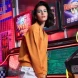 Бомбер KELME Knitted Coat Orange
