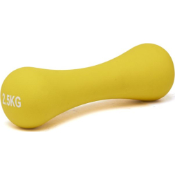 Гантель неопреновая Atemi, AD07E, чугун, 2,5 кг