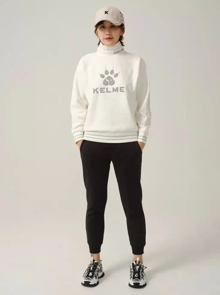 Свитшот KELME Round Neck Sweater White