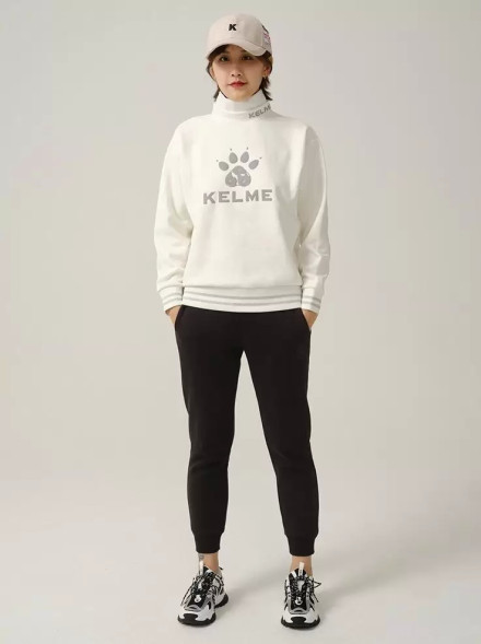 Свитшот KELME Round Neck Sweater White