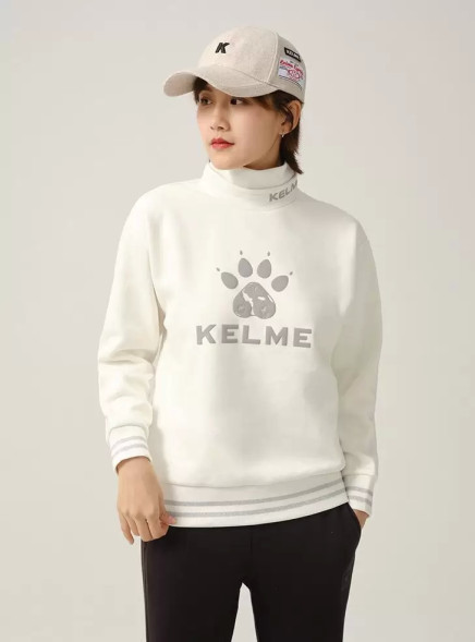 Свитшот KELME Round Neck Sweater White