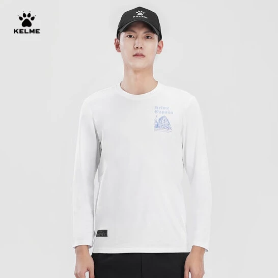 Лонгслив KELME Long Sleeve T-Shirt White