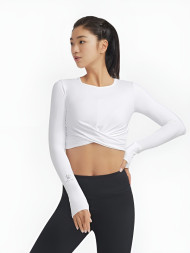 Лонгслив KELME Long Sleeve T-Shirt White