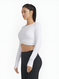 Лонгслив KELME Long Sleeve T-Shirt White