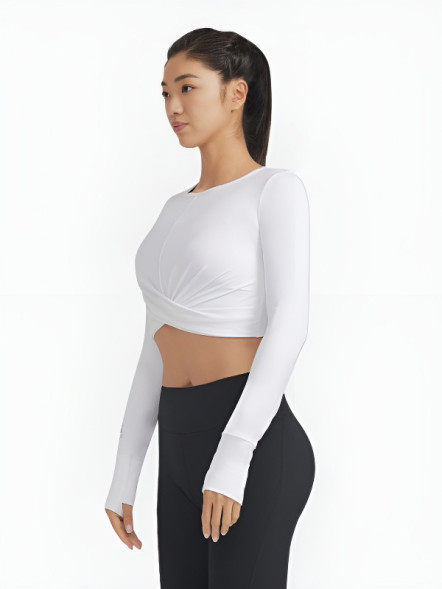 Лонгслив KELME Long Sleeve T-Shirt White