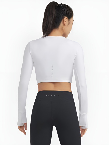 Лонгслив KELME Long Sleeve T-Shirt White