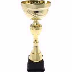 Кубок 134B, зол., подставка пластик, 30,5 х 12 х 8,5 см