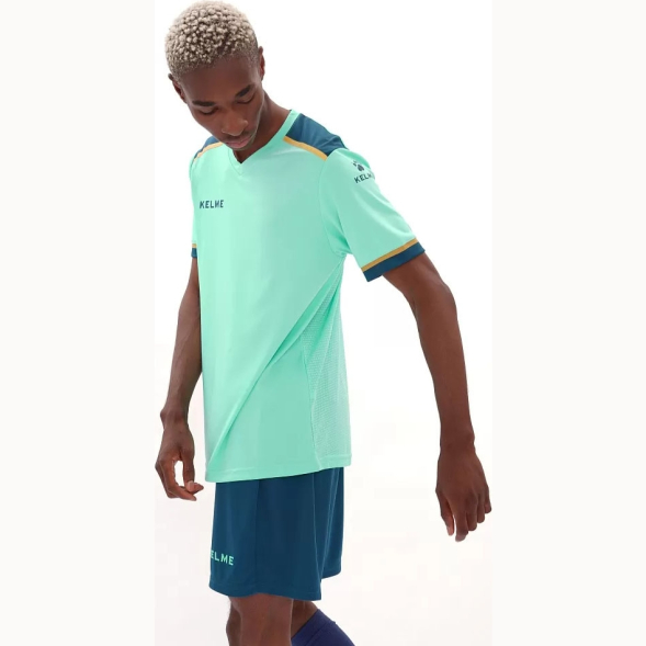 Форма футб. взросл. KELME, 8351ZB1158-328-M, р.M, 100% полиэстер, мятно-т.зеленый