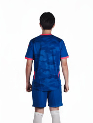 Футбольная форма KELME Short Sleeve Football Jersey Set Blue