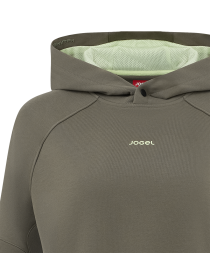 Худи JOGEL Power Inside Hoodie W Relaxed Fit, оливковый