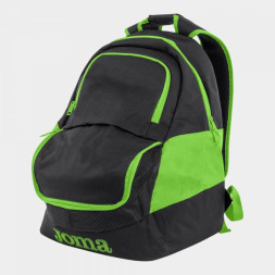 Рюкзак JOMA DIAMOND II BAG Черный-зеленый