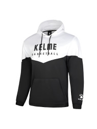 Худи KELME Knitted Hooded Sweatshirt (Black/White)