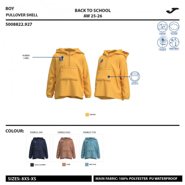 ANORAK KIDS CAMP CAMEL