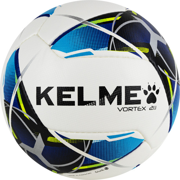 Мяч футбольный KELME Hand Stitched Football Ball (White/Light Blue)