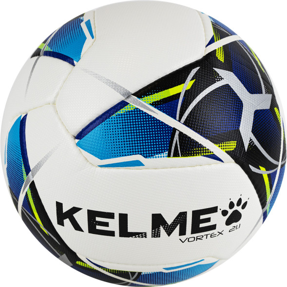Мяч футбольный KELME Hand Stitched Football Ball (White/Light Blue)