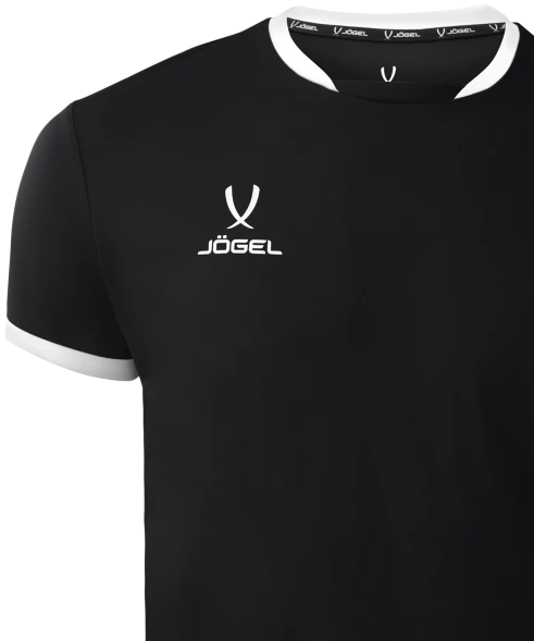 Футболка волейбольная JOGEL CAMP, черный, детский