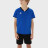Детская футбольная форма KELME Football Uniform Set (Blue/Black)