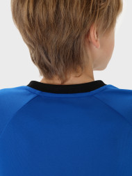 Детская футбольная форма KELME Football Uniform Set (Blue/Black)