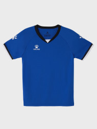 Детская футбольная форма KELME Football Uniform Set (Blue/Black)