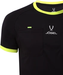 Футболка судейская JOGEL Referee tee, черный