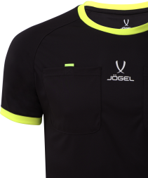 Футболка судейская JOGEL Referee tee, черный