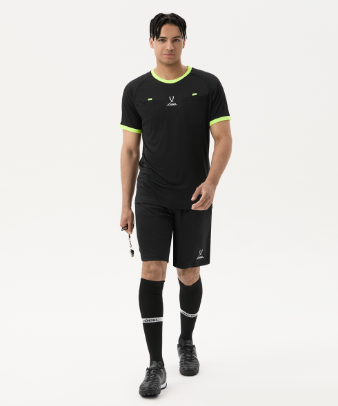 Футболка судейская JOGEL Referee tee, черный