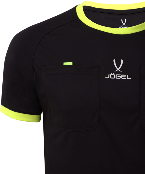 Футболка судейская JOGEL Referee tee, черный