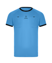 Футболка судейская JOGEL Referee tee, голубой