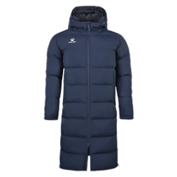 Пуховик KELME Men's Long Clothes Dark Blue