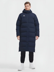 Пуховик KELME Men's Long Clothes Dark Blue