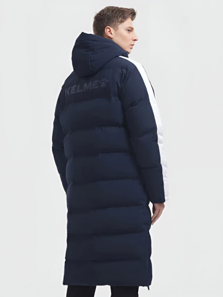 Пуховик KELME Men's Long Clothes Dark Blue