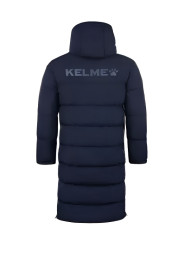 Пуховик KELME Men's Long Clothes Dark Blue