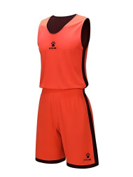 Баскетбольная форма KELME Double-Sided Basketball Uniform Orange