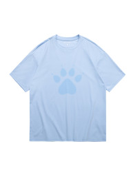 Футболка KELME Round Neck Short Sleeve T-shirt Light Blue