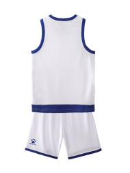 Детская баскетбольная форма KELME Kids Basketball Uniform (White/Blue)