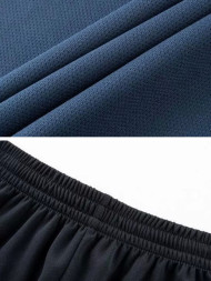 Детская футбольная форма KELME Short-Sleeved Football Suit (Dark Blue/Black)