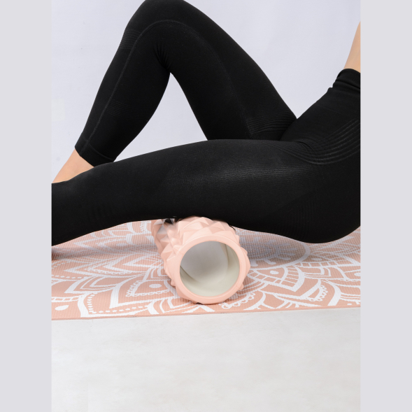 Коврик для йоги TORRES Relax 4, YL12224G, толщина 4 мм, ПВХ, серый