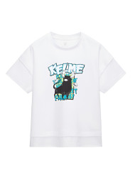 Детская футболка KELME Short Sleeve T-Shirt Kid White