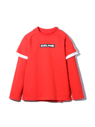 Детский лонгслив KELME Boys Long Sleeve T-Shirt Red