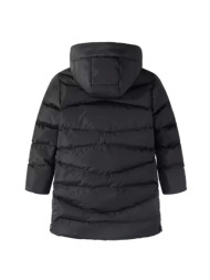 Детский пуховик KELME Children's Long Jacket (Black/White)